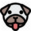 Lengua De Pug Icono