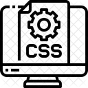 Lenguaje De Codificacion Css Programacion Icono