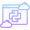 Lenguaje De Programacion Entorno De Desarrollo Integrado Codificacion En La Nube Icon