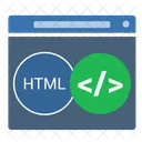 HTML Ventana Codigo Icono