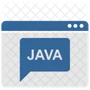 Java Idioma Solicitud Icono