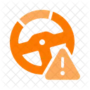 Gefahr Feststecken Einfach Symbol