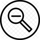 Lens Zoom Glass Icon