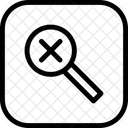 Lens Zoom Glass Icon