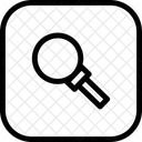 Lens Zoom Glass Icon