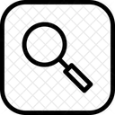 Lens Zoom Glass Icon