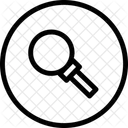 Lens Zoom Glass Icon