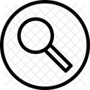 Lens Zoom Glass Icon