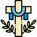 Lent Christianity Cross Icon