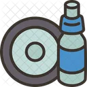 Lente Limpeza Spray Icon