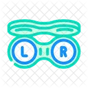 Lentes De Contato Optometria Ícone