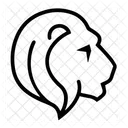 Leo Lion Animal Icon