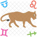 Leo Lion Horoscope Icon
