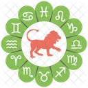 Leo Astrological Cycle Icon