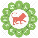 Leo Astrological Cycle Icon