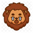 Leon Emoji Emoticono Icono