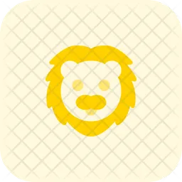 León sonriendo Emoji Icono