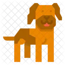 Leonberger Hund  Symbol