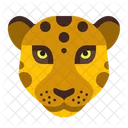 Leopard Tier Tierwelt Symbol