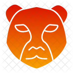 Leopard Face  Icon