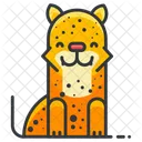 Leopardo Animales Icono