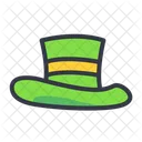 Leprechaun St Patrick Hat Hat Icon