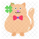Leprechaun Cat Leprechaun Animal Cute Pet Icon