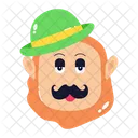 Saint Patrick Leprechaun St Patrick Icon