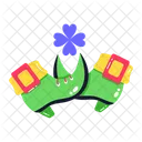 Leprechaun Shoes Leprechaun Boots Patrick Shoes Icon