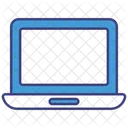 Leptop Online Data Icon