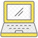 Leptop Online Data Icon