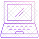 Leptop Online Data Icon