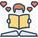Lernbereitschaft Bereitschaft Rezitator Symbol
