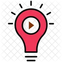 Video Lernvideo Innovationsvideo Symbol