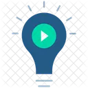 Video Lernvideo Innovationsvideo Symbol