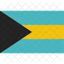 Les Bahamas National Icône