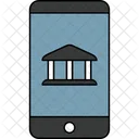 Icone De Services Bancaires Mobiles Icône