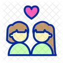 Valentine Love Heart Icon