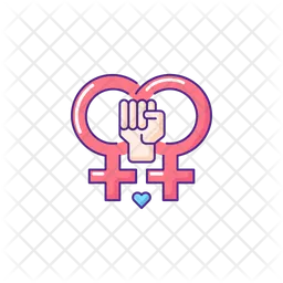 Lesbian feminism  Icon