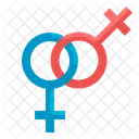 Lesbian Gender Sign  Icône