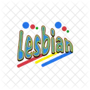 Lesbica Bissexual Lgbtq Ícone