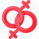 Lesbica Lgbt Amor Ícone
