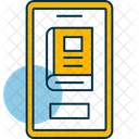 Lese App Symbol Fur Lebenslanges Lernen Mobile App Symbol