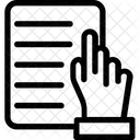 Lesen Dokument Blatt Symbol