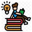 Lesen Buch Student Symbol