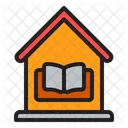 Lesen zu Hause  Symbol