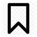 Lesezeichen Schnittstelle Apps Symbol