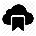 Lesezeichen Cloud Lesezeichen Cloud Daten Lesezeichen Icon