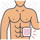 Lesión abdominal  Icono