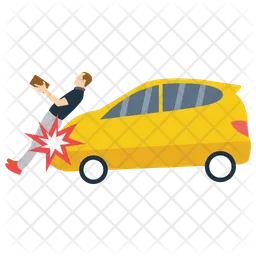 Lesión automovilística  Icono